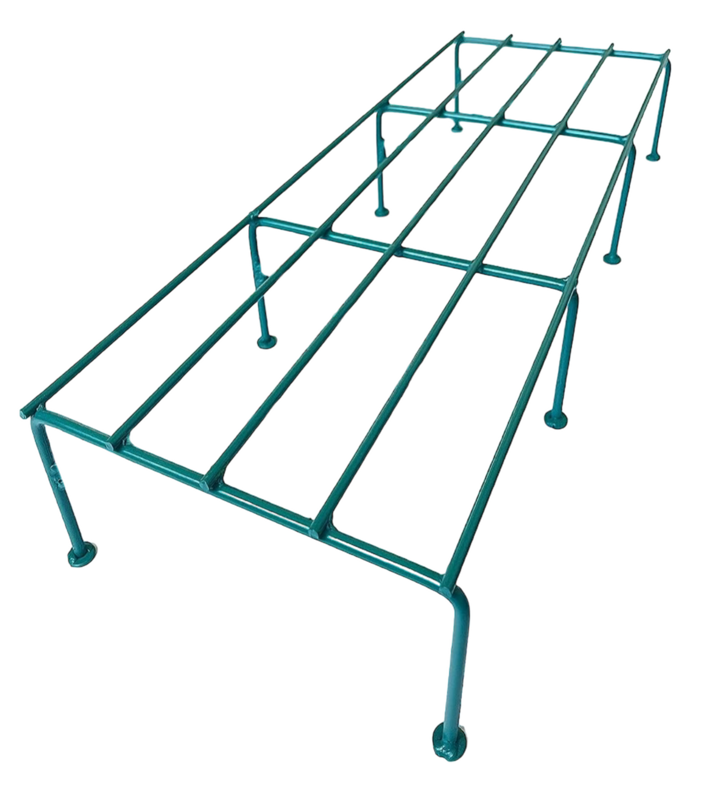 bloomax® Rectangle Teal Green Stand,80 Kg Weight Carrying Capacity, 24 inches, (Teal Green Rectangle)