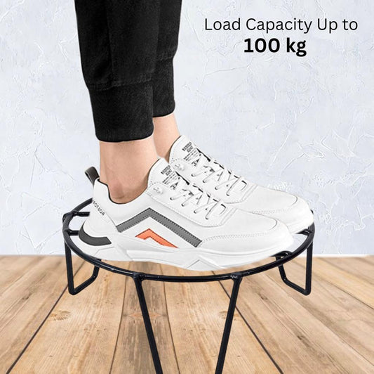 bloomax® Round Black Flower pot stand, Gamla stand, (Round Black)