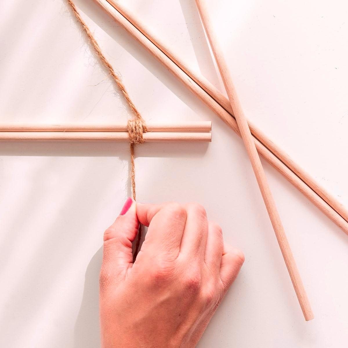 Bloomax “6mm” Wooden Dowels | Rod | Sticks For Art, Crafts, School & College Projects, Handcrafts Natural Hardwood Dowels