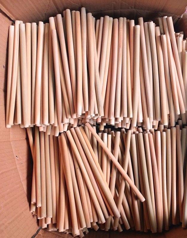 Bloomax “6mm” Wooden Dowels | Rod | Sticks For Art, Crafts, School & College Projects, Handcrafts Natural Hardwood Dowels