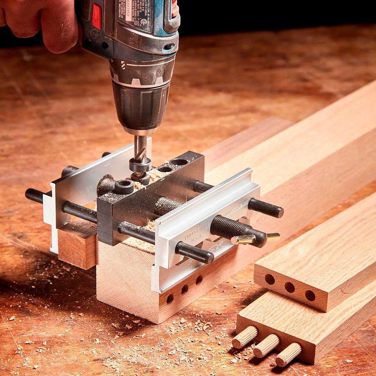 BLOOMAX® 500 Pcs Dia-8mm, L-30mm, Dowel Pins. Furniture Connector Fastener Accessories. Grooved Fluted Dowel. Made of Hardwood