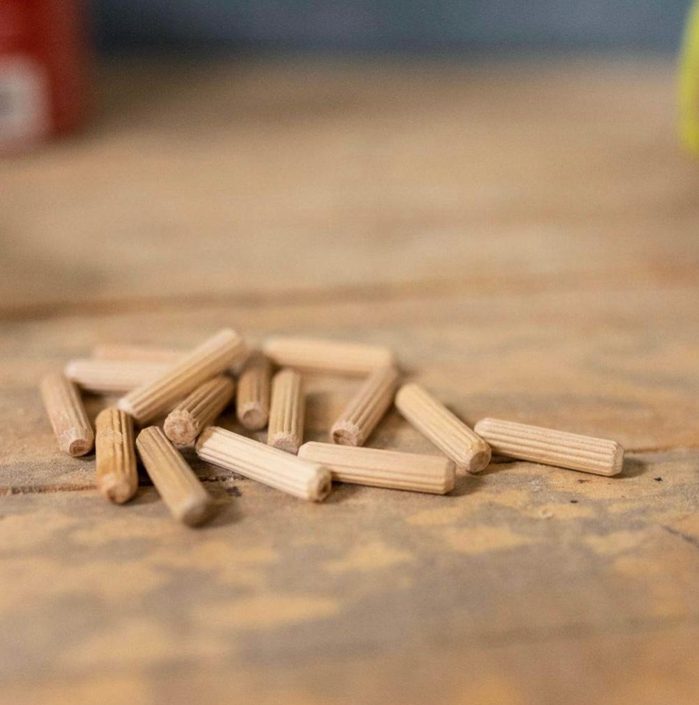Wooden Dowel Pin Samples (All Size in One Pack)