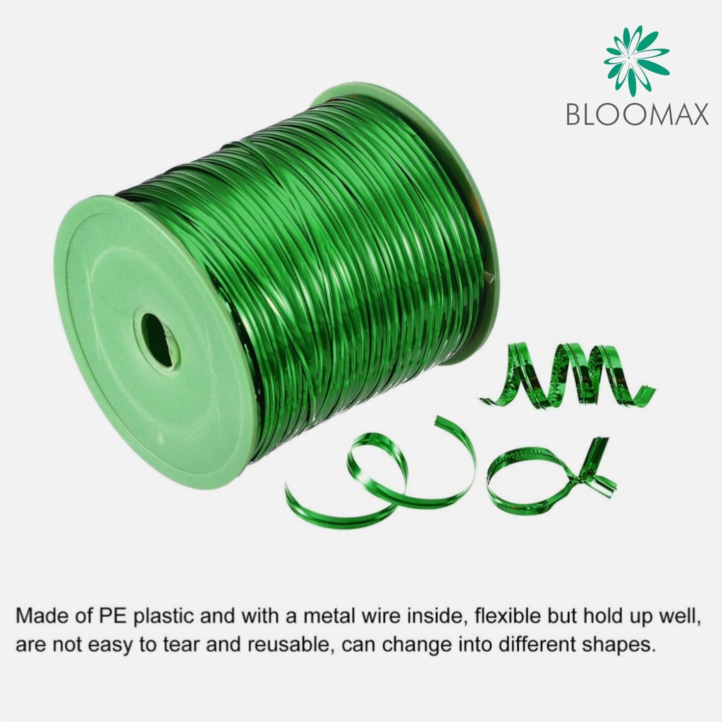 350 Meter Metal Wire Twist Tie, Multi Function Garden Plastic Twist Tie, PE Twist Flexible Plant Ties, Garden Plant Twist Tie Garden Plant Support, Cable Ties, Large Twist Tie Roll