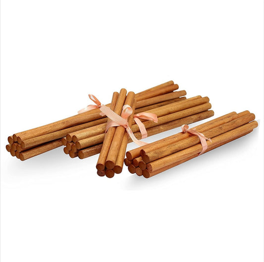 Standard Finish Hardwood Dowels, Sanded Smooth, Kiln Dried for Handicraft & Macrame, Painting, Staining, Projects Crafting, DIY & More