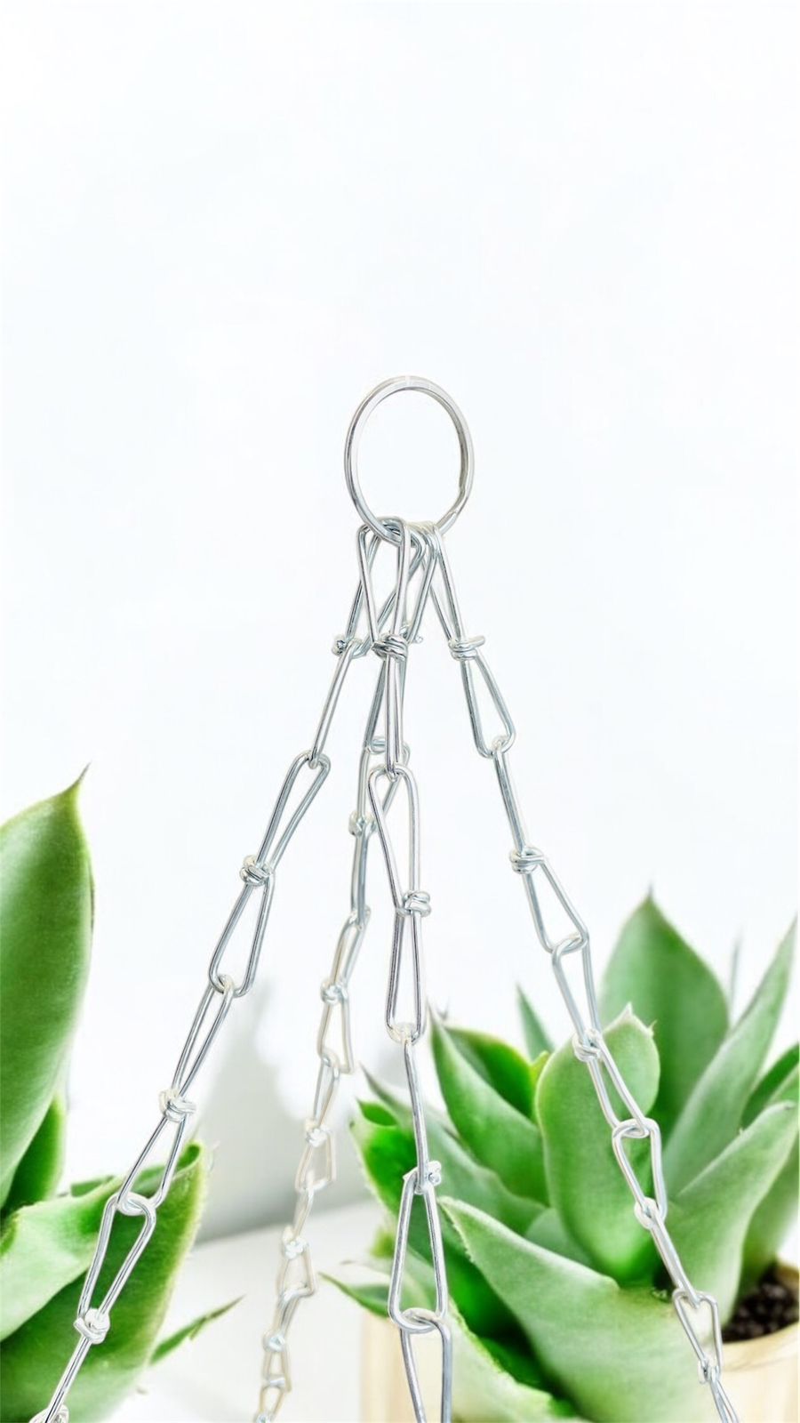 15 inch plant hanger Bloomax® Natural Hardwood Straight Groove Design Plant Hanger Wood Pol – bloomax.live