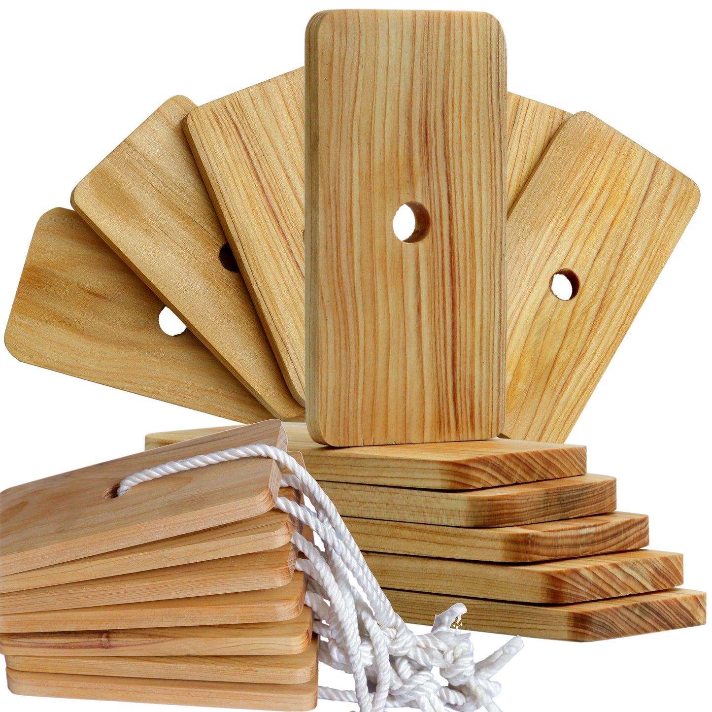 BLOOMAX® Original Natural Cedar Wood Blocks & Cedar Wood Chips Sachets (  Bag )Moth Repellent I Aromatic Cedar Blocks, Clothes Protection Storage