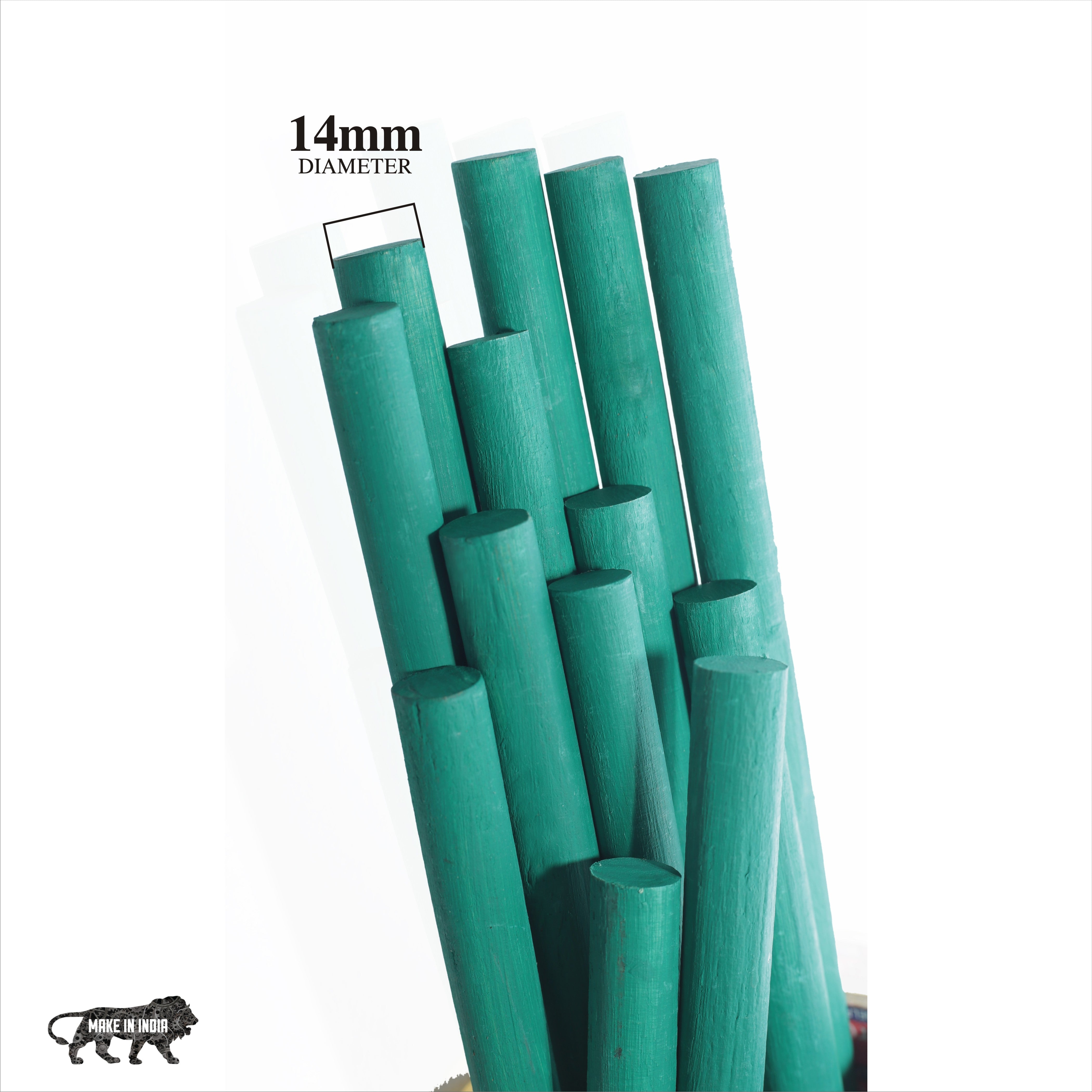 Bloomax Garden Stakes Plant Support Sticks Wooden Pointed